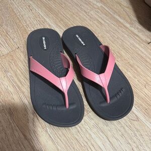 BUY 2 GET 2🔥 Okabashi Pink and Black Sandals